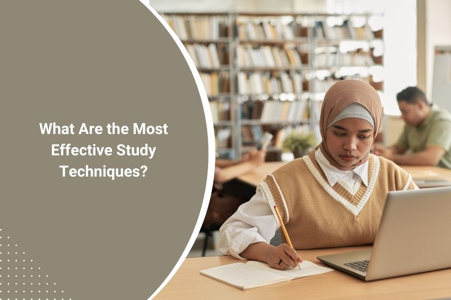 Student using effective study techniques for better learning and retention