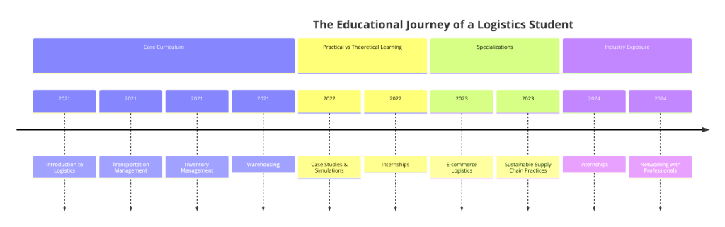 The Educational Journey of a Logistics Student